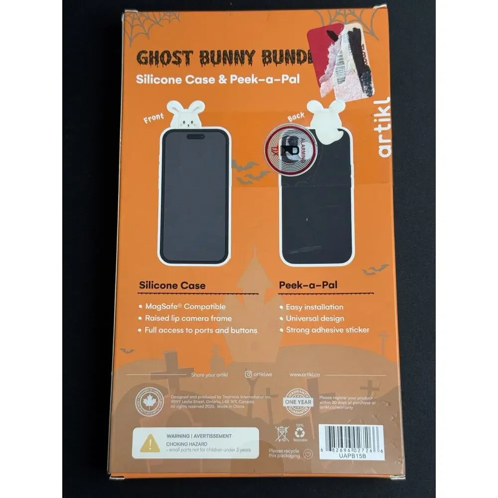 Artikl Ghost Bunny Bundle for the iPhone 15/14/13 Max Silicone Case Ghost Bunny